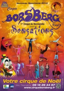 cirque borsberg affiche