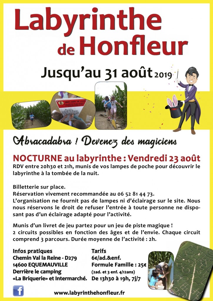 CP Labyrinthe Honfleur 20 AOUT 2019